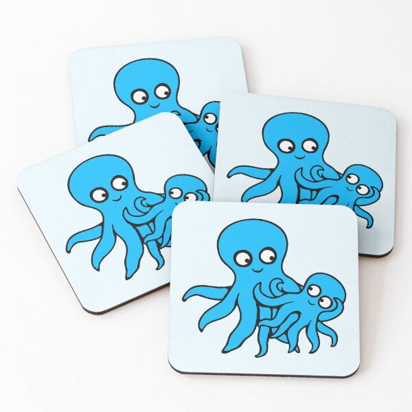 Item preview, Octopus mom dad child baby mother father family designed and sold by shirt-o-mat.