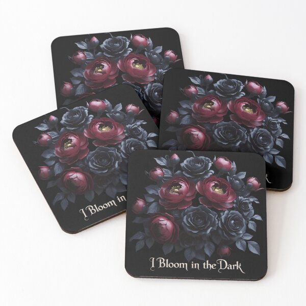 Item preview, Shadow Blossom – Gothic Floral Resilience Design designed and sold by Harmon Luxe Studio .