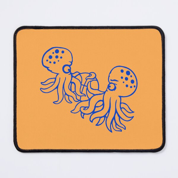 Item preview, 2 octopus team friends playing basketball sport designed and sold by shirt-o-mat.