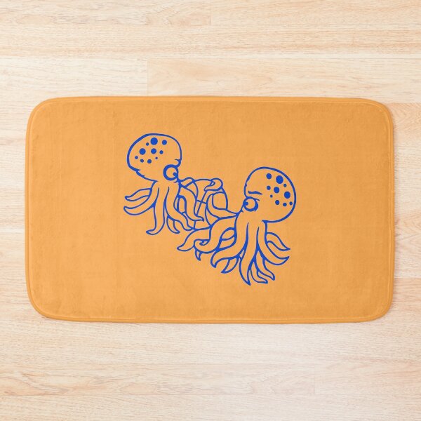 Item preview, 2 octopus team friends playing basketball sport designed and sold by shirt-o-mat.