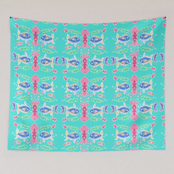 Item preview, Vibrant Squid designed and sold by Tuna-Luna.