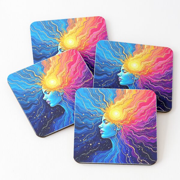 Item preview, Radiant Cosmic Mind Awakening designed and sold by Health And Fitness Posts e-Store.
