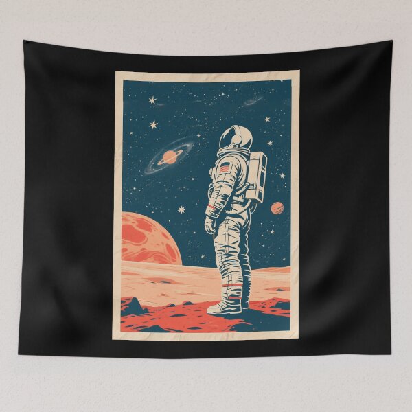 Item preview, 80s Astronaut on Alien Planet in Hope Style designed and sold by HoopeStylee.