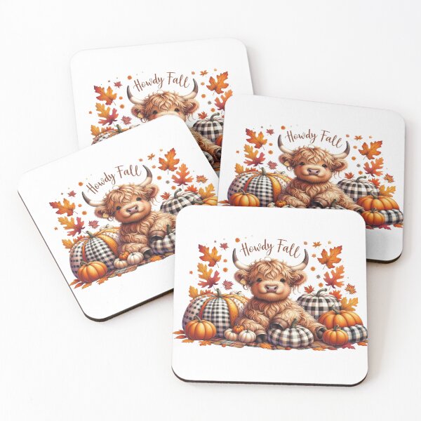 Item preview, Howdy Fall Cow designed and sold by DDsTreasuresWV.