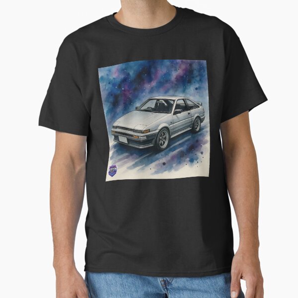 Item preview, Toyota AE86 Corolla Fanart (Silver) designed and sold by Peterson Designs.