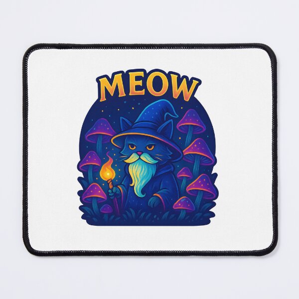 Item preview, Meow (Cat Wizard) designed and sold by Blapu.