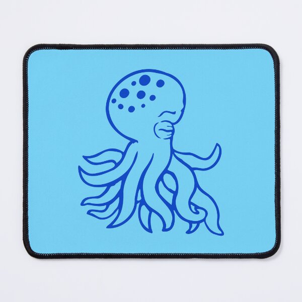 Item preview, Octopus tired sleeping sad closed eyes cartoon designed and sold by shirt-o-mat.