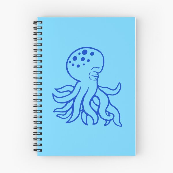 Item preview, Octopus tired sleeping sad closed eyes cartoon designed and sold by shirt-o-mat.
