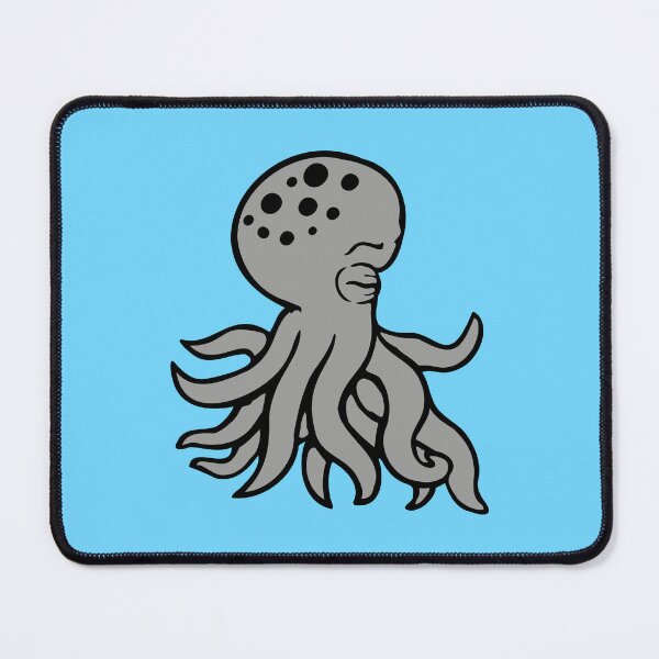 Item preview, Octopus tired sleeping sad closed eyes cartoon designed and sold by shirt-o-mat.