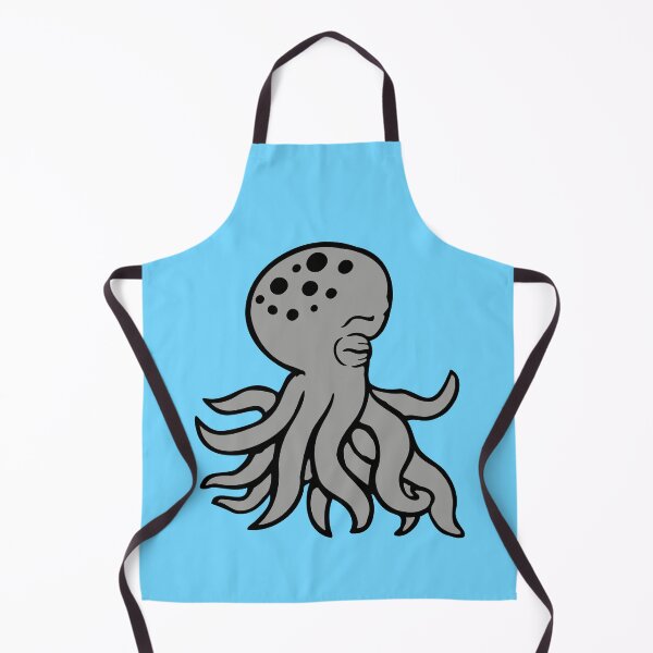 Item preview, Octopus tired sleeping sad closed eyes cartoon designed and sold by shirt-o-mat.