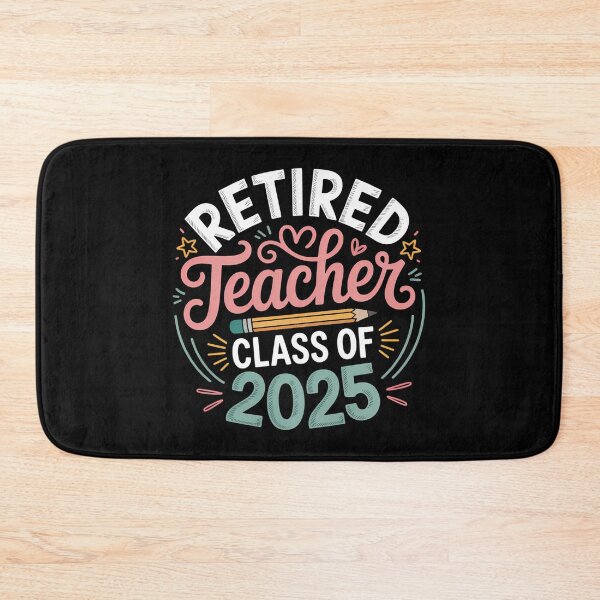 Item preview, Teacher Retirement Quote Retired Teacher Class of 2025 designed and sold by Ledadi.