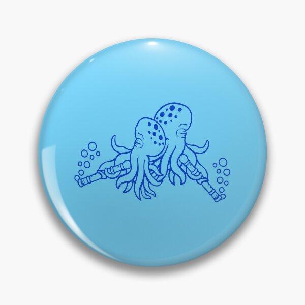 Item preview, 2 octopus flute music play bubbles two band team designed and sold by shirt-o-mat.