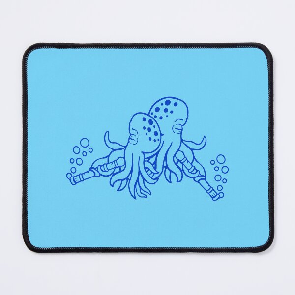 Item preview, 2 octopus flute music play bubbles two band team designed and sold by shirt-o-mat.