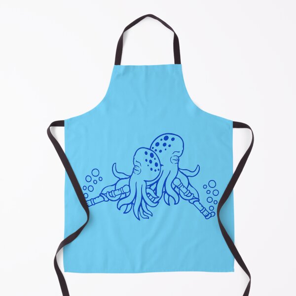Item preview, 2 octopus flute music play bubbles two band team designed and sold by shirt-o-mat.