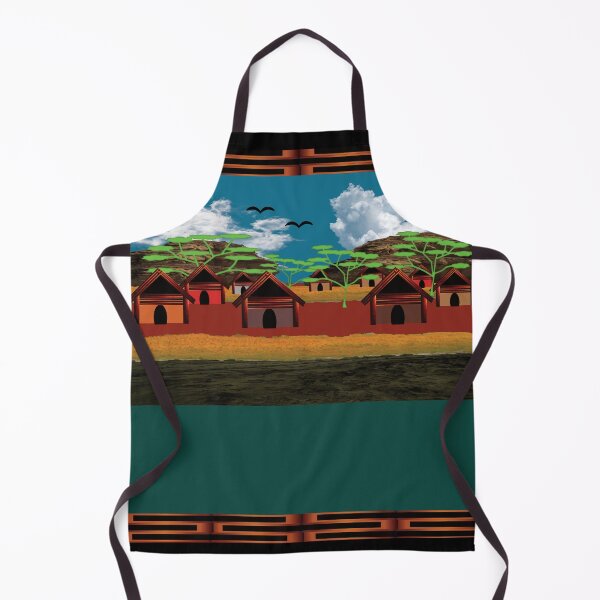 Item preview, A Colorful Small Village designed and sold by RGSMOOTHFINGER.