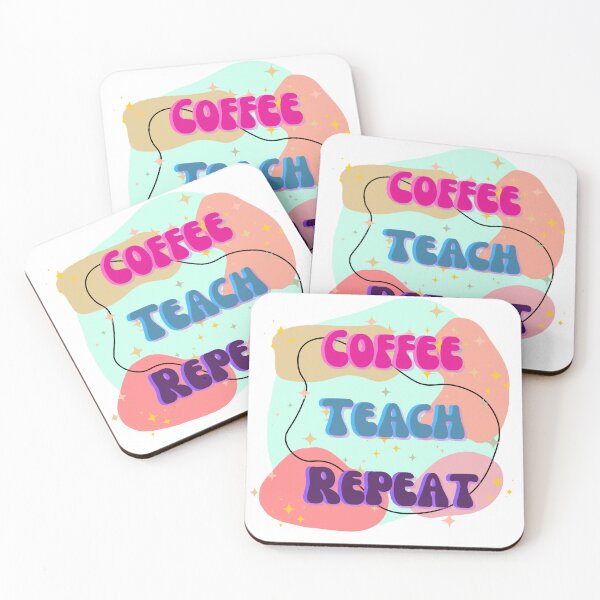 Item preview, Coffee Teach Repeat  designed and sold by MAcove.