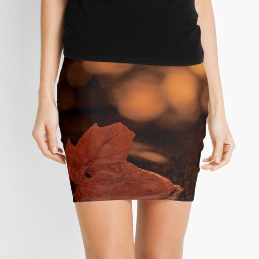 dipped in gold Mini Skirt