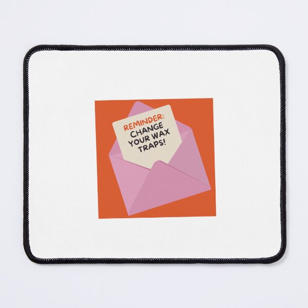 Item preview, Reminder: Change your wax traps designed and sold by SydStot.
