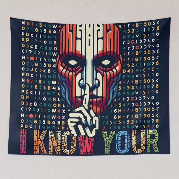 Item preview, I know your password, typography designed and sold by maxmaj.