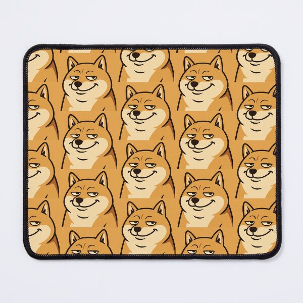 Item preview, Mischievous Shiba Inu Face – Cute Dog Meme Art designed and sold by Kanisstore.