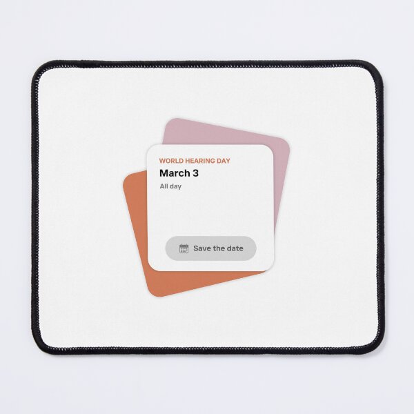 Item preview, World Hearing Day designed and sold by SydStot.