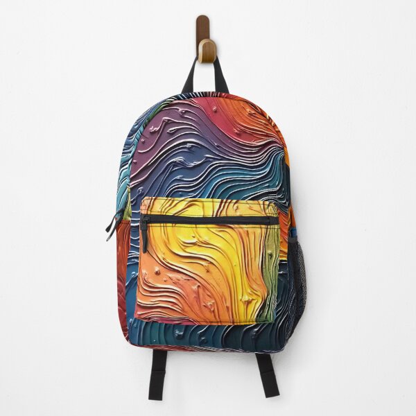 Item preview, Chromatic Flow Symphony - Textured Abstract Color Burst designed and sold by VA Design.