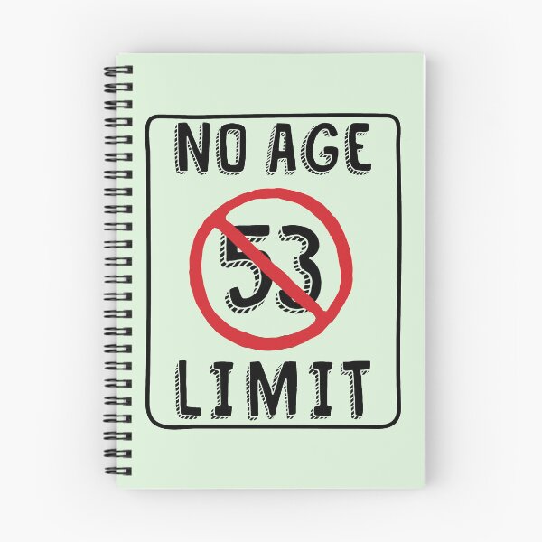 Item preview, No Age Limit 53rd Birthday Gifts Funny B-day for 53 Year Old designed and sold by MemWear.