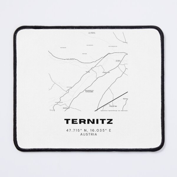 Item preview, Ternitz Map – Minimalist Lower Austria Map Art designed and sold by RM-Journey.