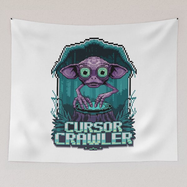 Item preview, Cursor Crawler Aye-Aye Hacker designed and sold by NaturePixel.