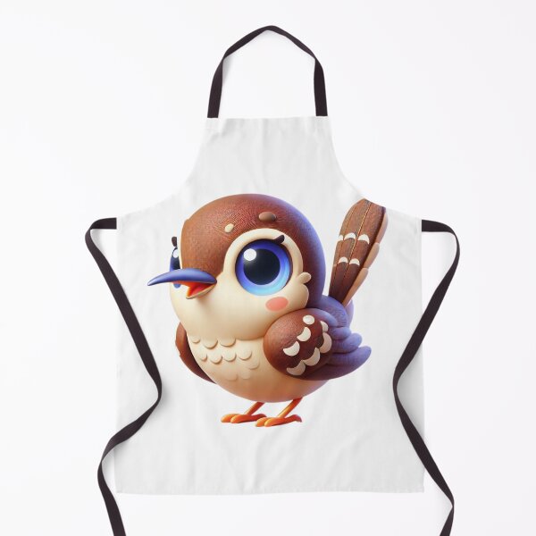 Item preview, Adorable House Wren designed and sold by Sillytoe.