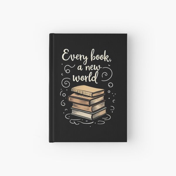 Item preview, Each Book Is A New World designed and sold by Simple_Designs.