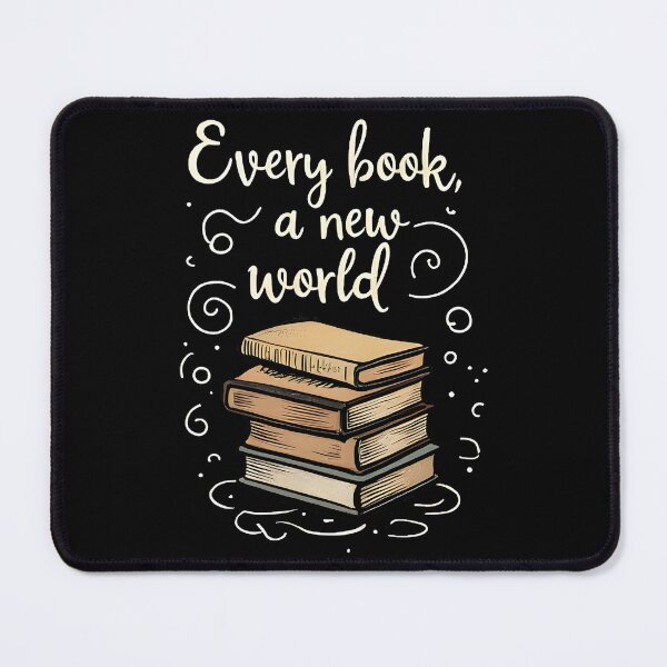 Item preview, Each Book Is A New World designed and sold by Simple_Designs.