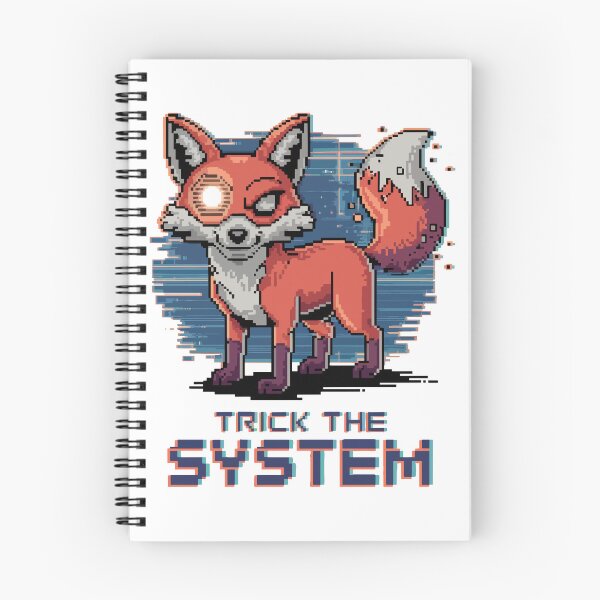 Item preview, Trick the System Pixel Fox Art designed and sold by NaturePixel.