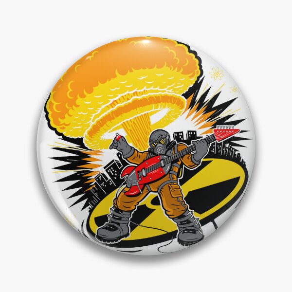 Item preview, Hazmat Guitar Nuclear Rock Blast designed and sold by Baffle Media.