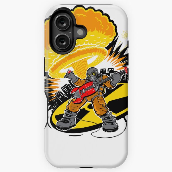 Item preview, Hazmat Guitar Nuclear Rock Blast designed and sold by Baffle Media.
