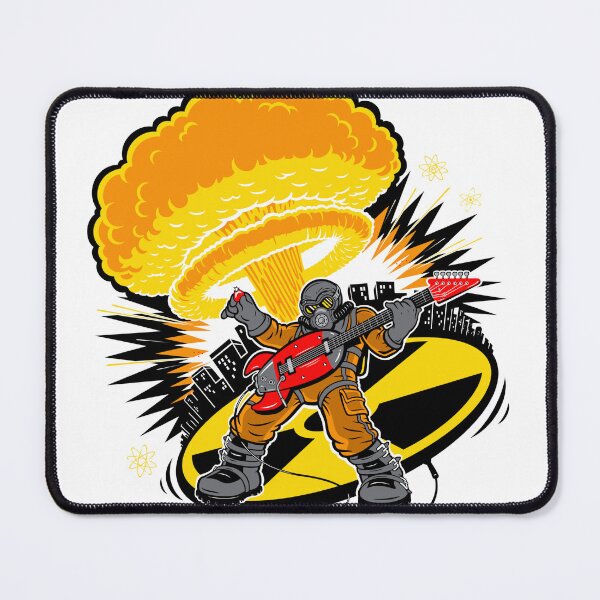 Item preview, Hazmat Guitar Nuclear Rock Blast designed and sold by Baffle Media.