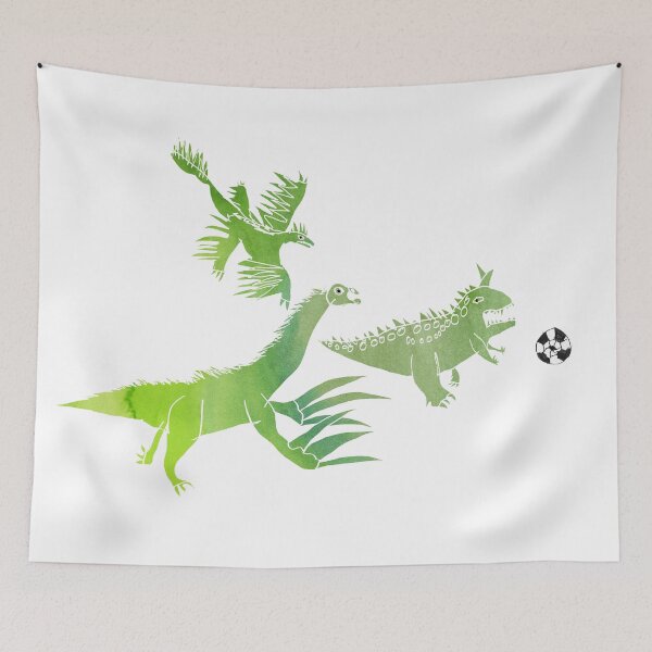 Item preview, Football Dinos: Pack formation in Jurassic green designed and sold by HeyK.