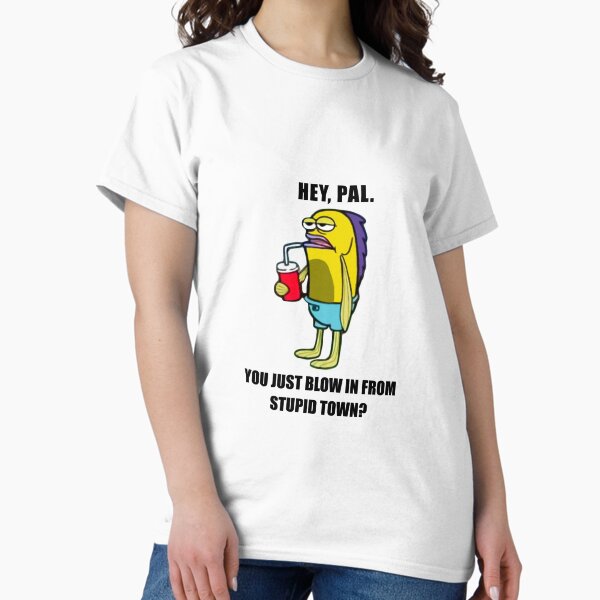 Item preview, Spongebob stupid town fish designed and sold by oscarmp14.