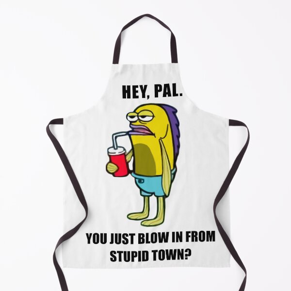 Item preview, Spongebob stupid town fish designed and sold by oscarmp14.