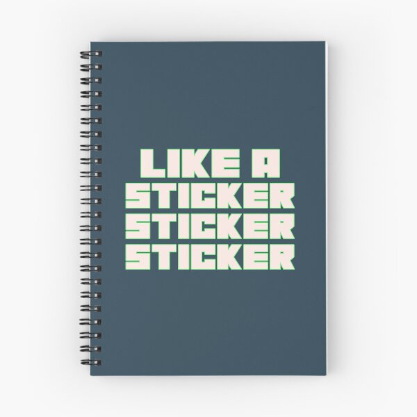 Item preview, Like a Sticker Tee – Loud, Proud, and Stuck on NCT 127  designed and sold by BanditCC.
