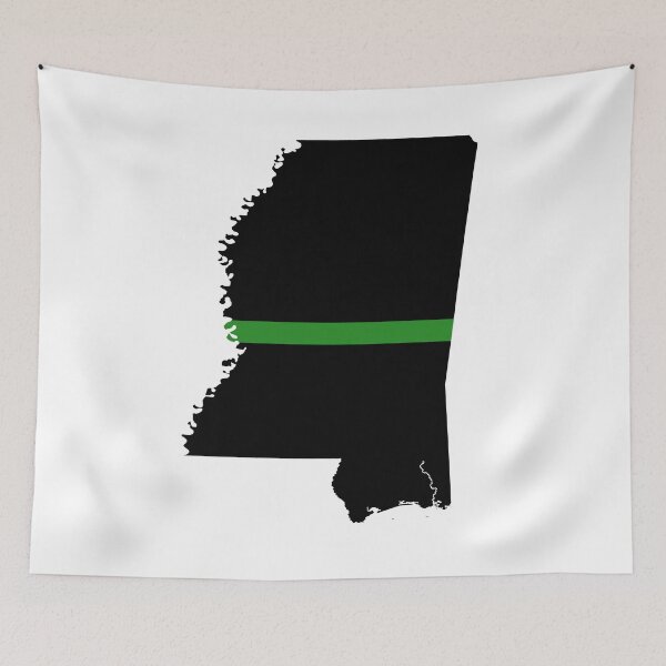 Item preview, Mississippi Thin Green Line designed and sold by PhilbonianDezin.
