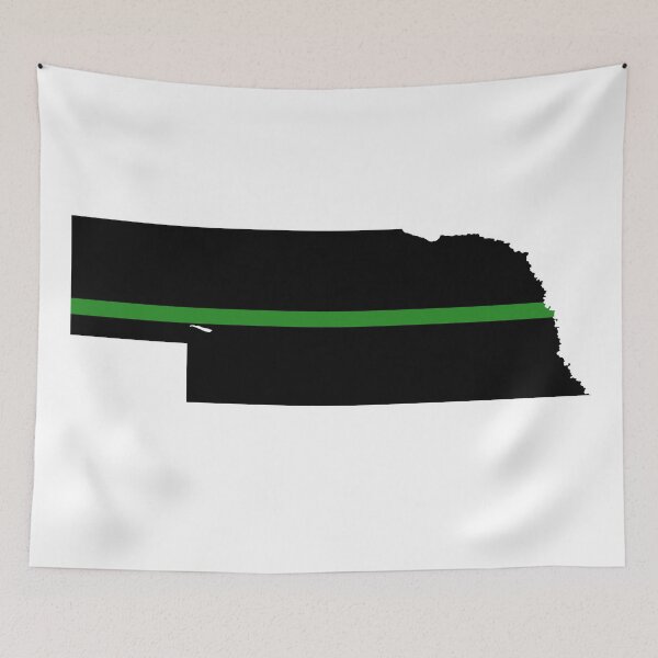 Item preview, Nebraska Thin Green Line designed and sold by PhilbonianDezin.