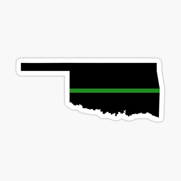Item preview, Oklahoma Thin Green Line designed and sold by PhilbonianDezin.