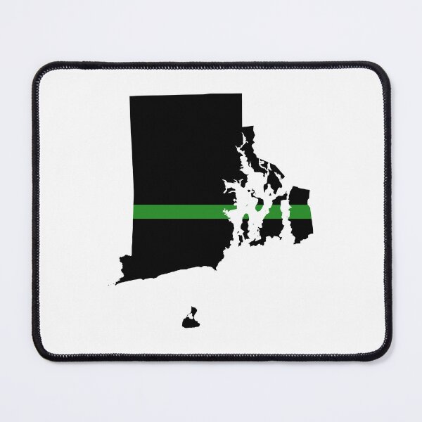 Item preview, Rhode Island Thin Green Line designed and sold by PhilbonianDezin.