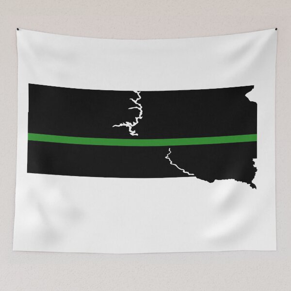 Item preview, South Dakota Thin Green Line designed and sold by PhilbonianDezin.