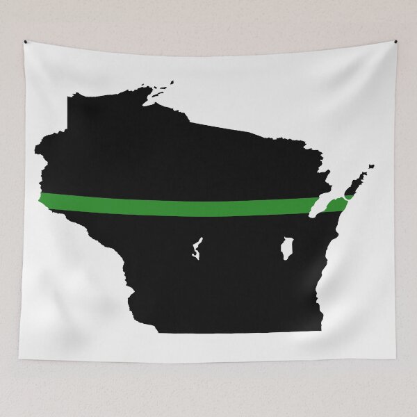 Item preview, Wisconsin Thin Green Line designed and sold by PhilbonianDezin.