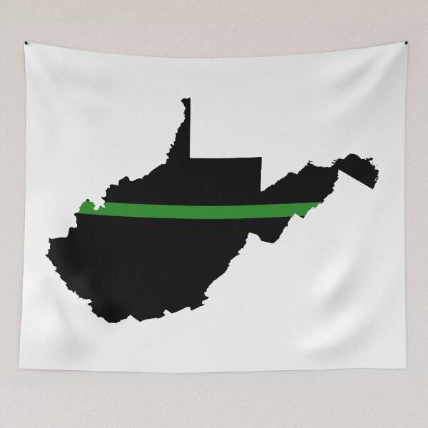 Item preview, West Virginia Thin Green Line designed and sold by PhilbonianDezin.