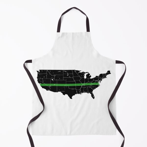 Item preview, Continental United States Thin Green Line designed and sold by PhilbonianDezin.