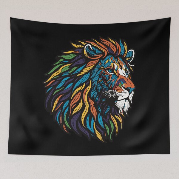 Item preview, Lion - Colour of Life designed and sold by ZeroCool360.