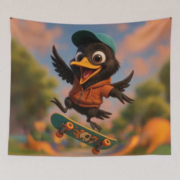 Item preview, Skater Anhinga designed and sold by Sillytoe.